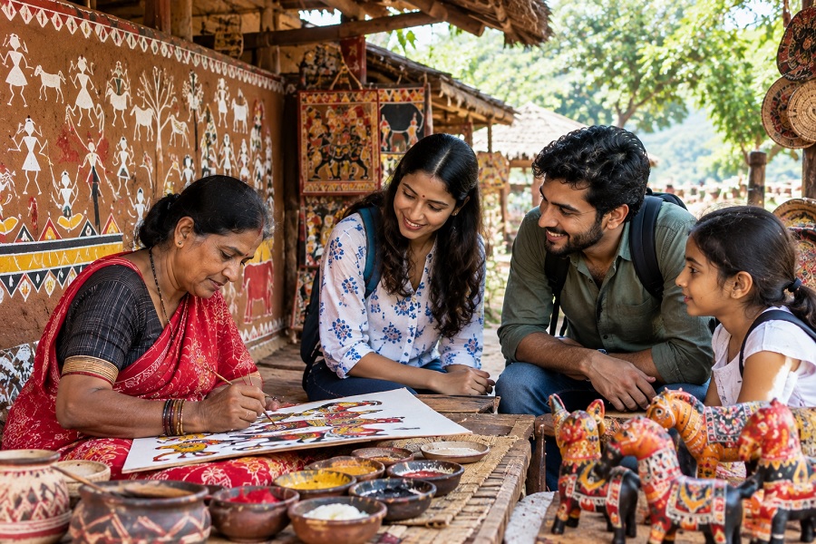 Explore India Through Painting and Indigenous Art Tourism Experiences